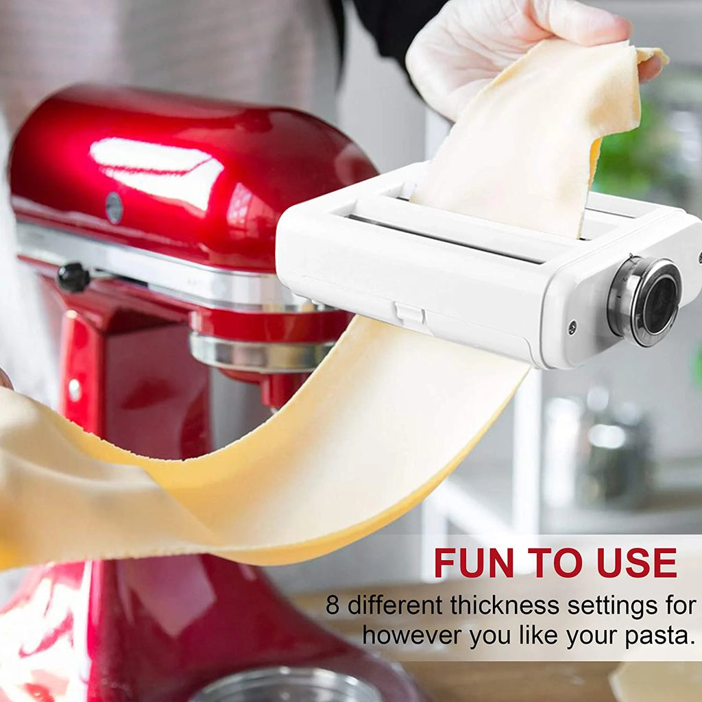 3 in 1 Pasta Maker Attachment Set with Roller and Cutters T3584
