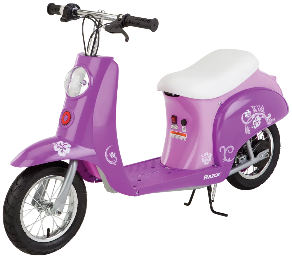 Purple Electric Scooter F19834
