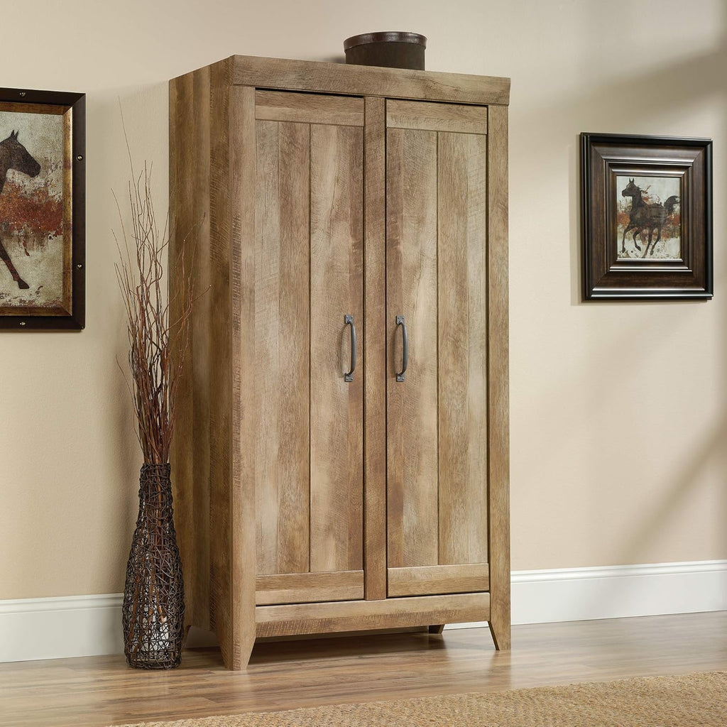 Craftsman Oak Storage Cabinet B3323