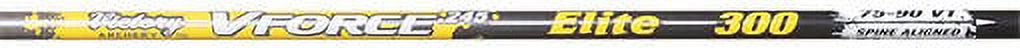 Black V-Force Elite 400 Raw Shaft Nock Installed G795
