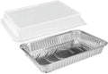 9x13 Aluminum Disposable Pans with Dome Lids Set of 40 J462195