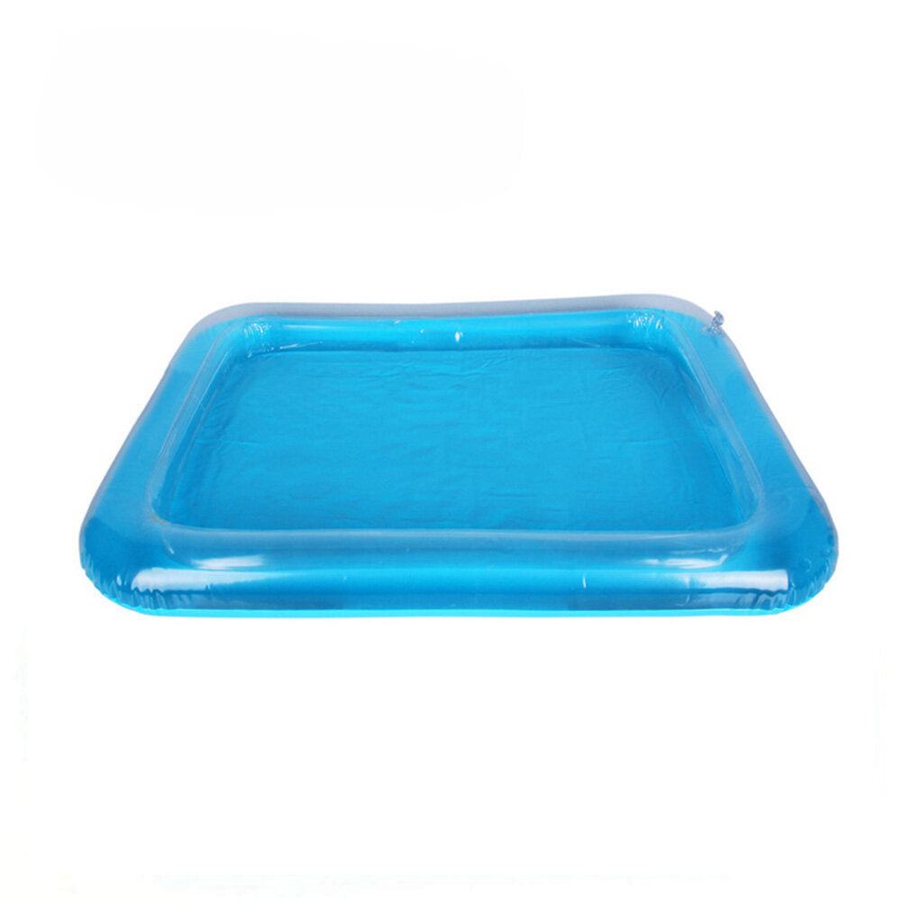 Blue Inflatable Kids Beach Sandbox L37974