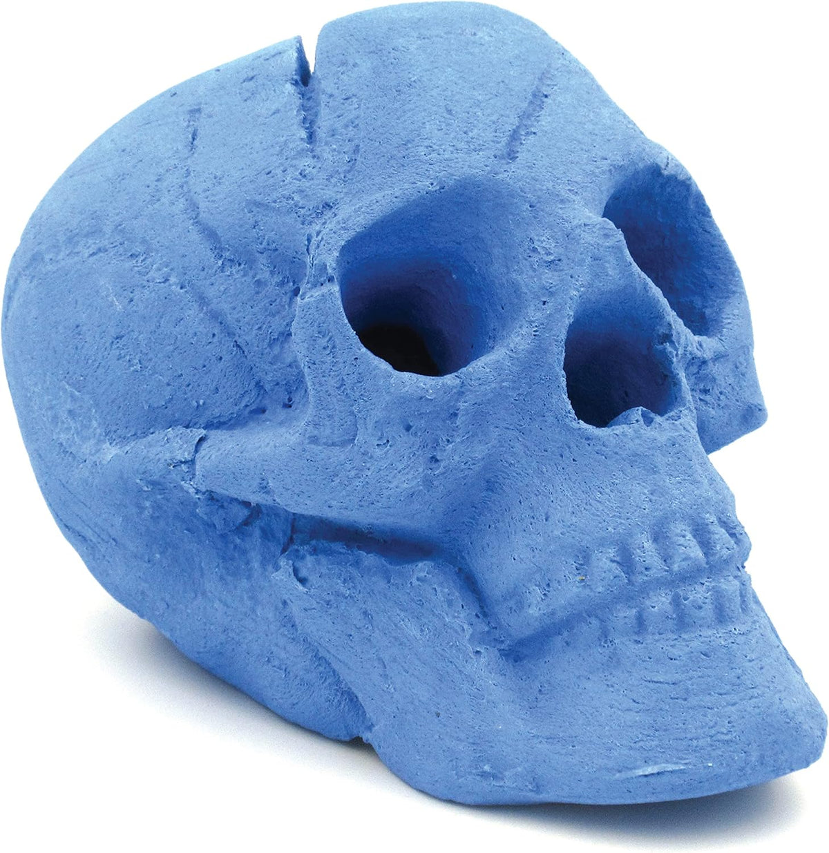 Ceramic Fireproof Fire Pit Skull Log X9953
