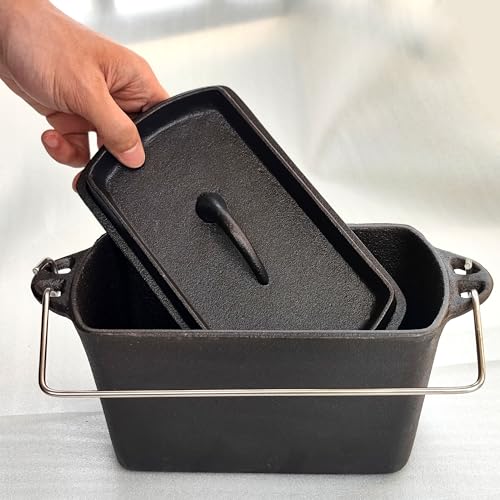 Cast Iron Loaf Pan 2 x 2 QT Q67806