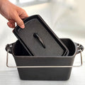 Cast Iron Loaf Pan 2 x 2 QT Q67806