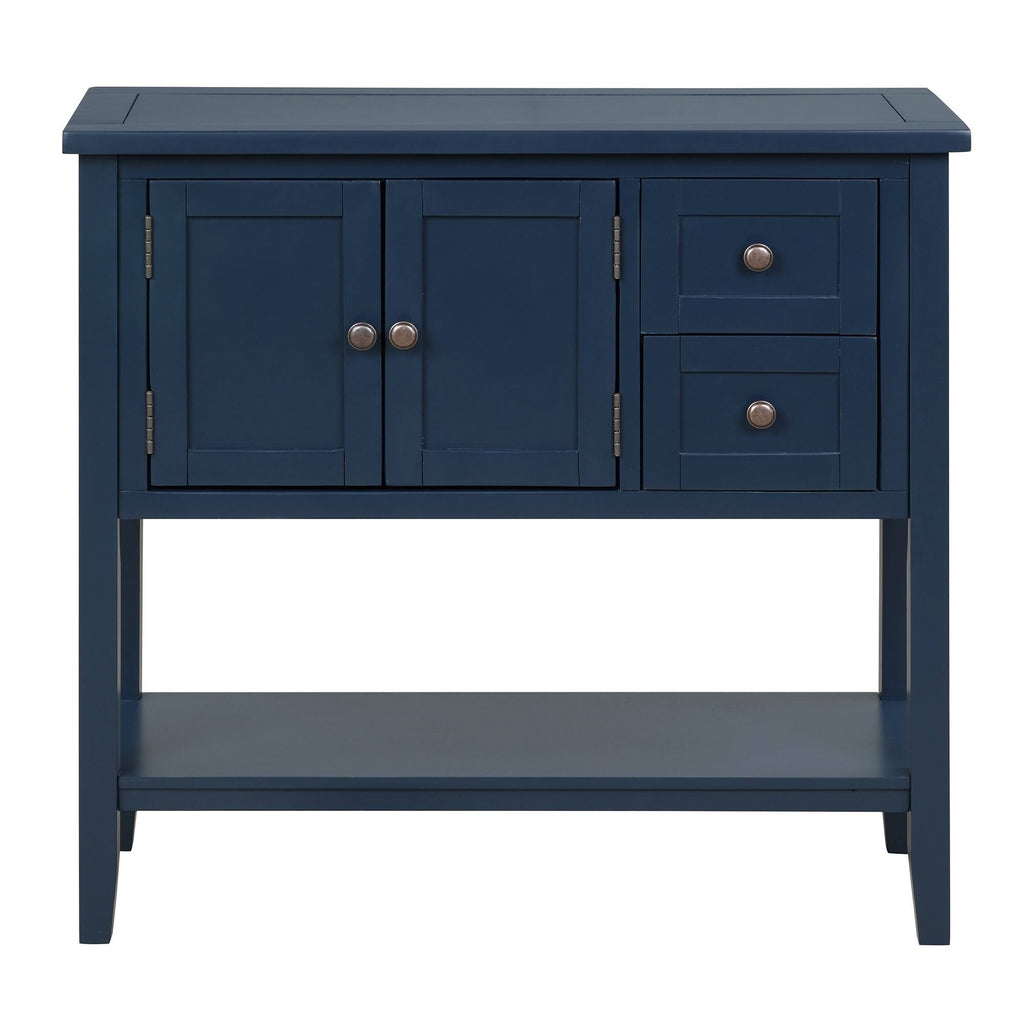 White Console Table with 2 Drawers C922