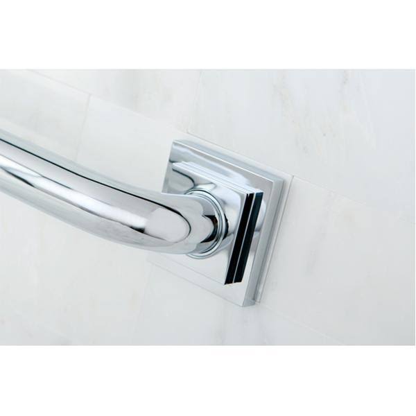 12x22 Polished Brass Grab Bar V34824