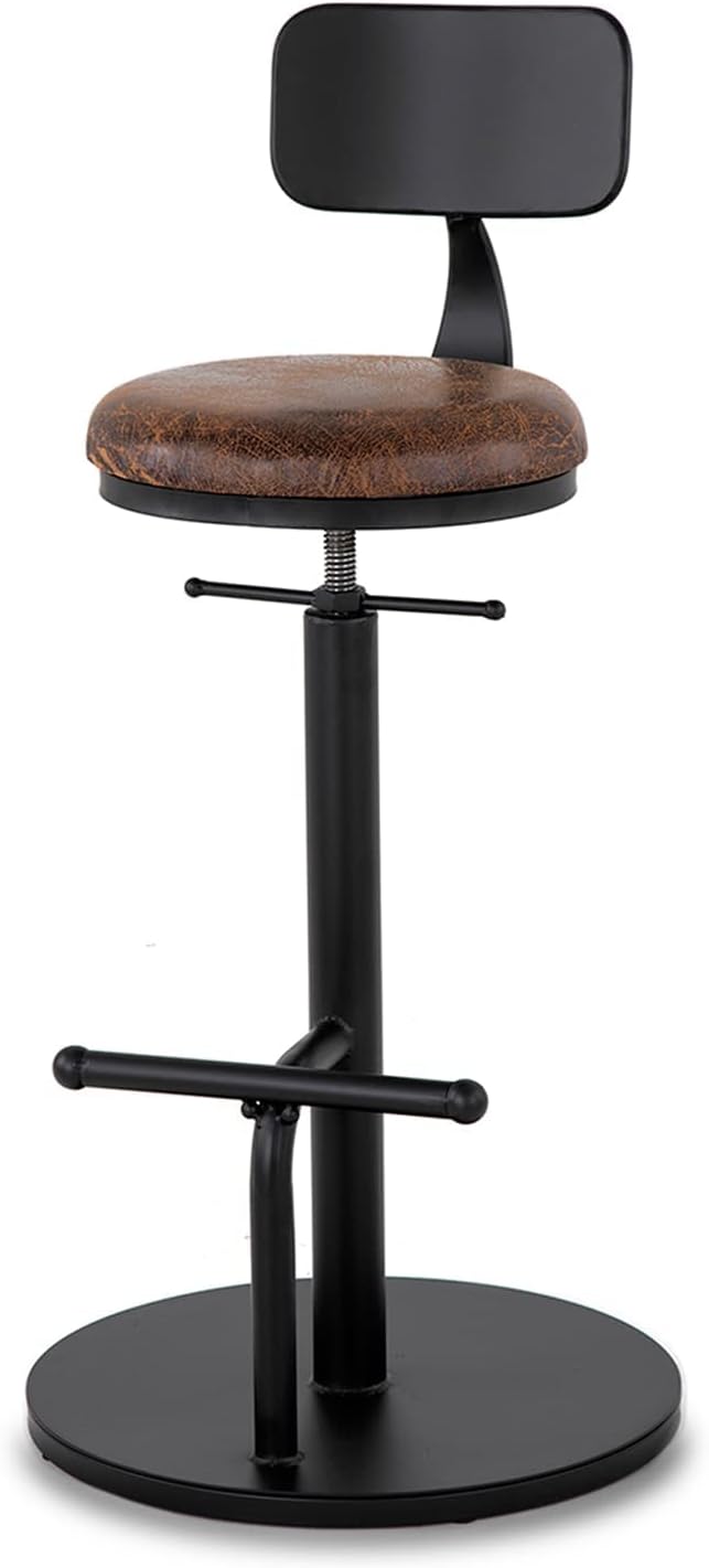 Set of 2 Adjustable Swivel Bar Stool X272