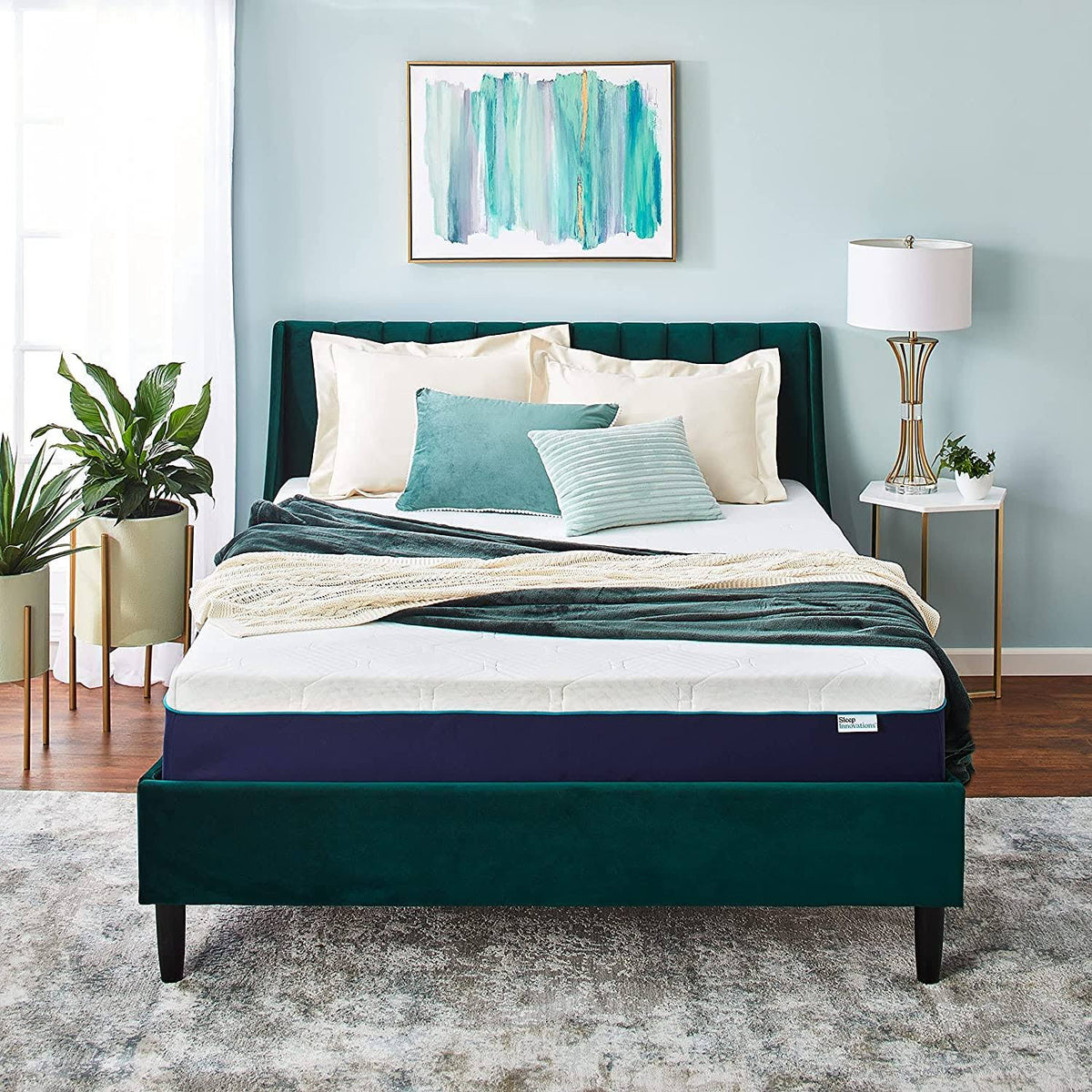 10 inch Antimicrobial Gel Memory Foam Mattress G379