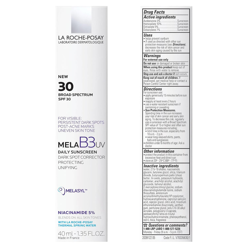 SPF 30 Face Sunscreen Moisturizer with Niacinamide 40ML J3057