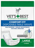 Male Wraps for Dogs, Disposable, Large, 12 Count B639