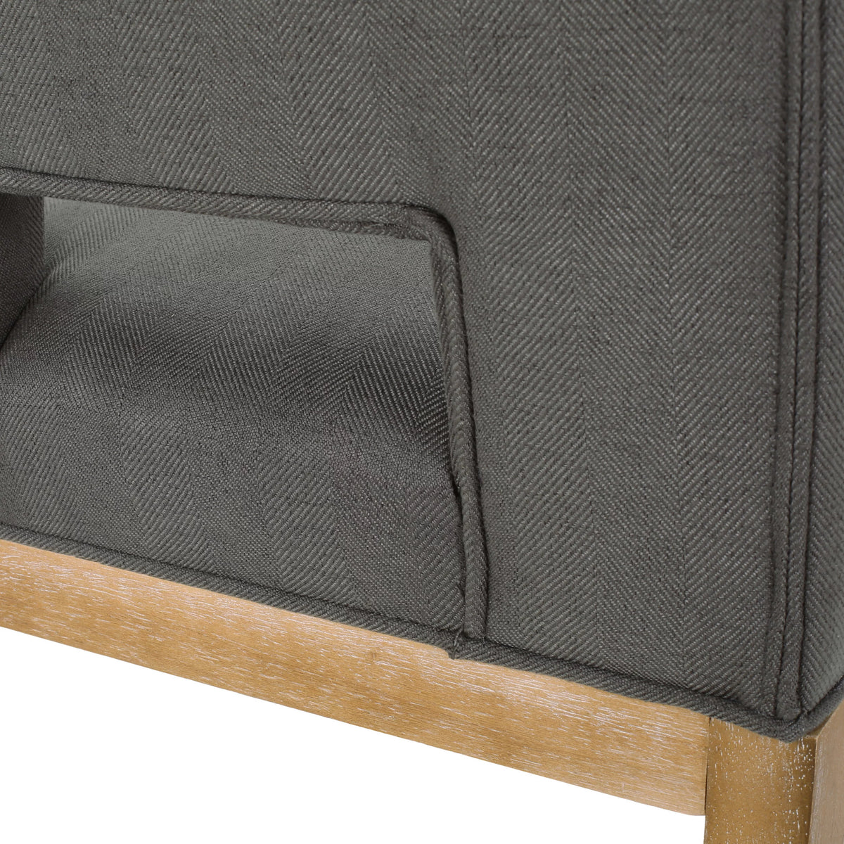 Fabric Upholstered Dining Chairs Set of 4 F937617