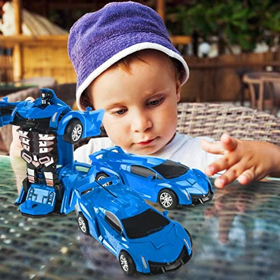 3 Pack Transforming Robot Car Toy S76511