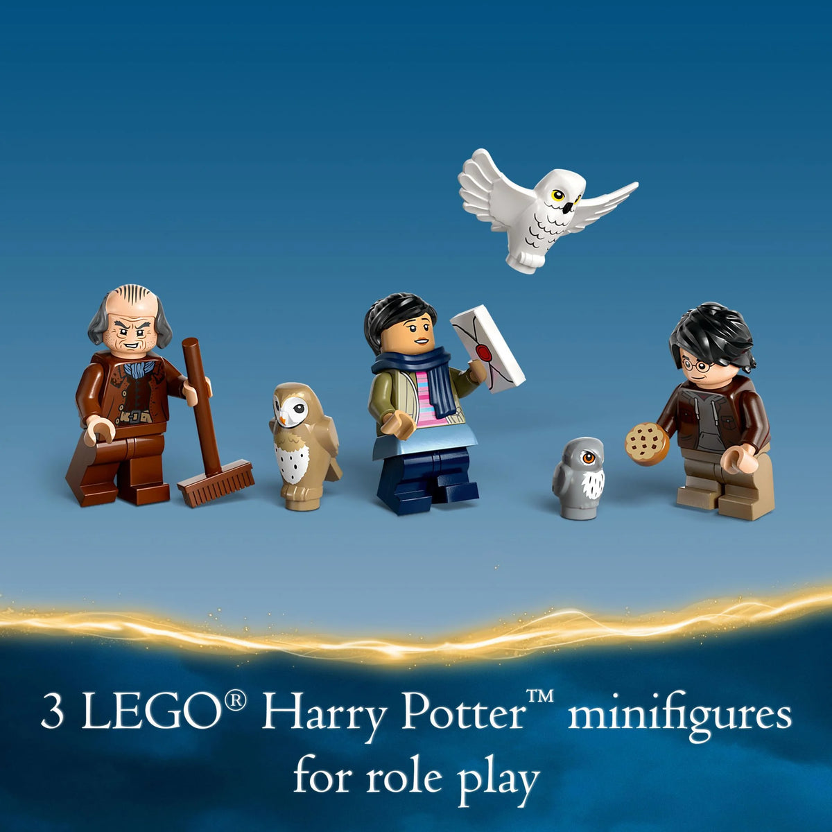 Harry Potter Toy Playset with 3 Characters F17790