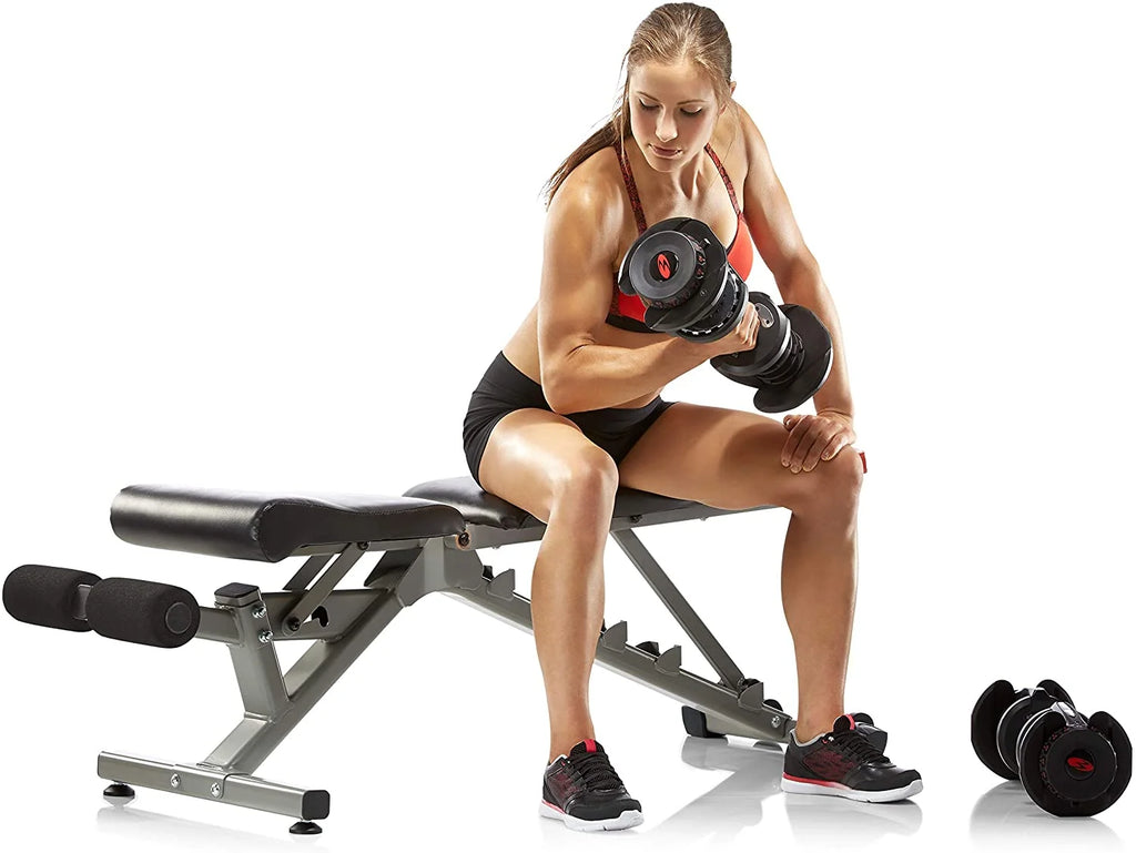 Adjustable Dumbbell Weights, Pair M612