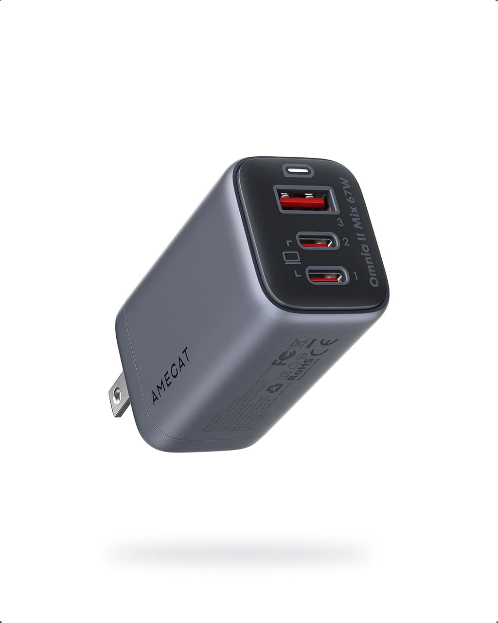 67W USB C GaN Charger Block B8797
