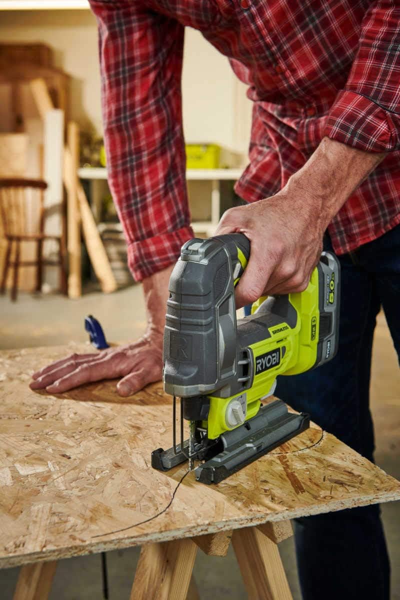 18V Cordless Brushless Jigsaw V1215