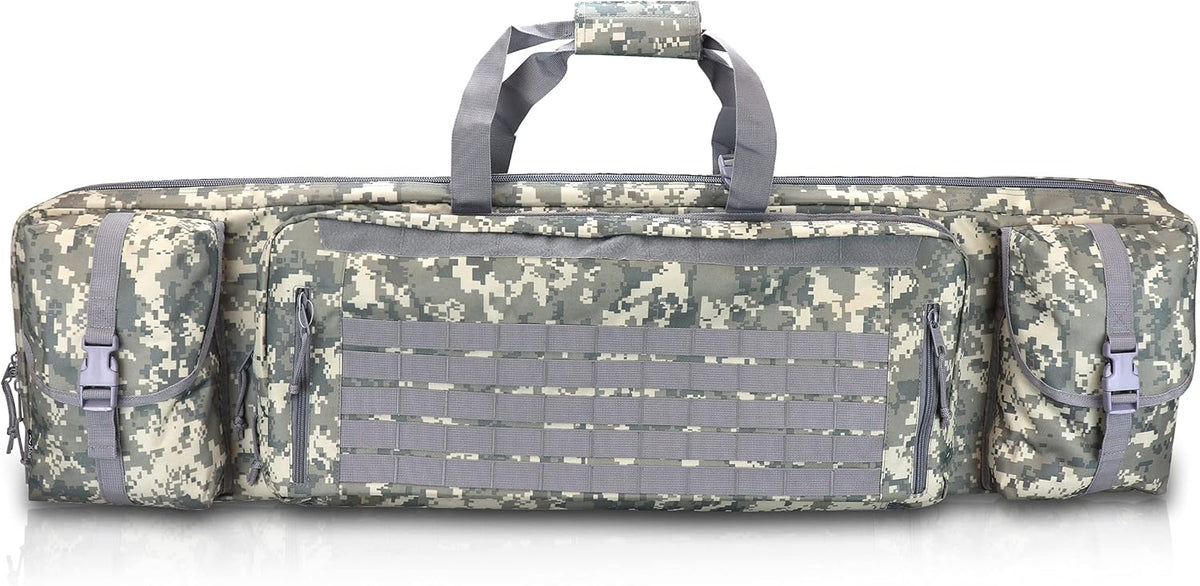 Tactical Double Rifle Case with Pistol Storage Q76936