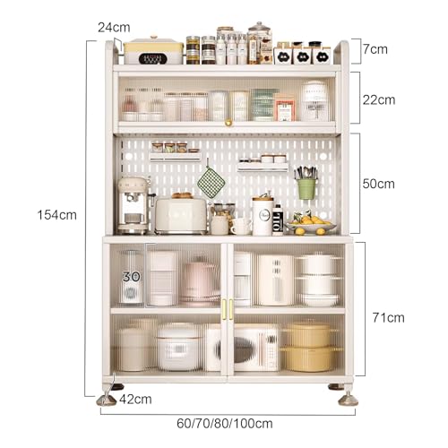5 Tier Freestanding Tall Storage Sideboard U910