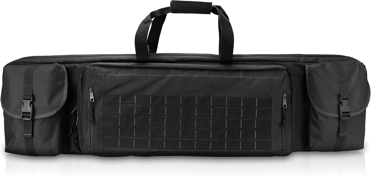 Tactical Double Rifle Case with Pistol Storage Q76936