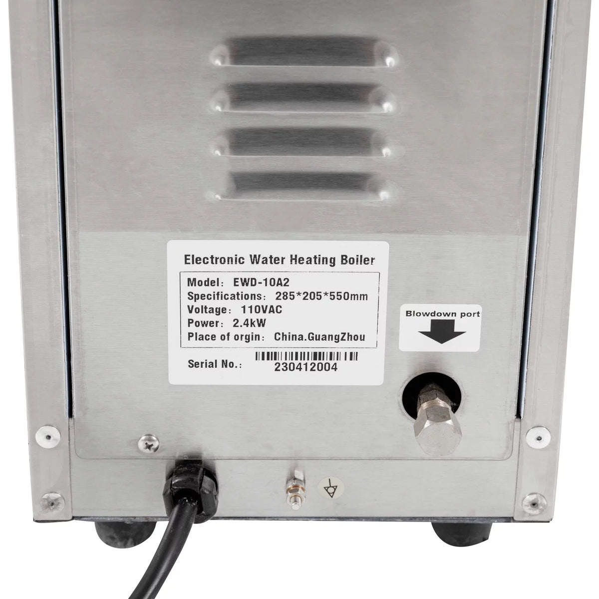 10L Stainless Steel Electric Water Boiler F5158
