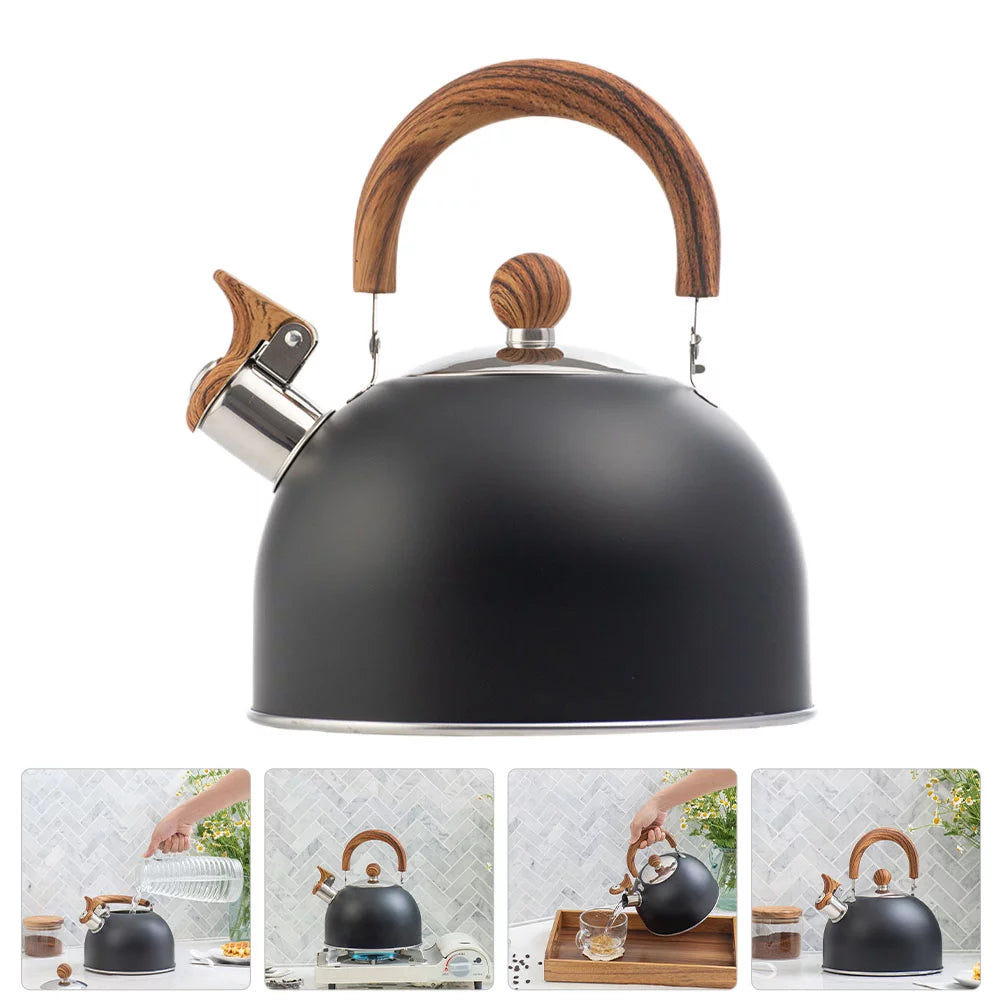 Whistling Stainless Steel Stovetop Tea Kettle X501395