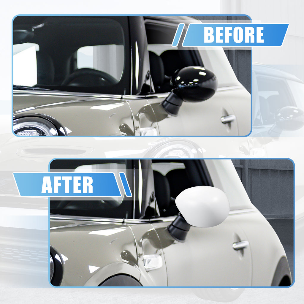 White Exterior Rear View Mirror Cover for Mini Cooper F54 Clubman P20368