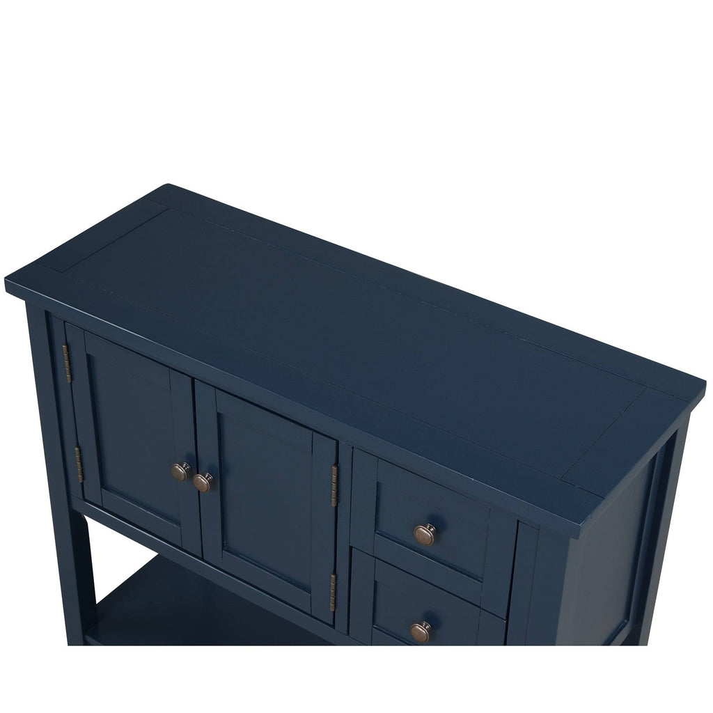 White Console Table with 2 Drawers C922