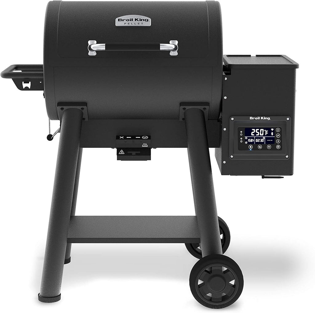 Black 640 sq. in Pellet Grill Q5100