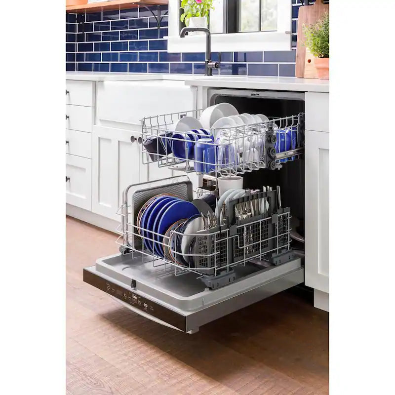White 24 in. Built-In Tall Tub Dishwasher Y7709