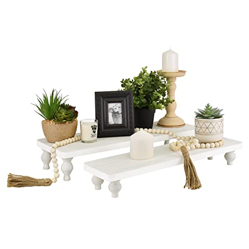 2 Pcs Wooden Display Riser Stand F246