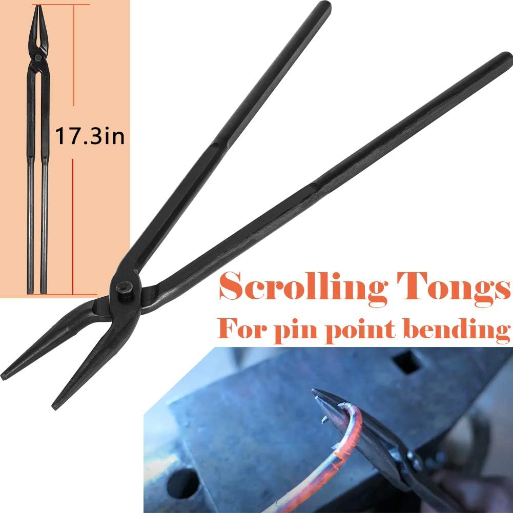 Blacksmith Forge Tong Tools Set 6 Piece T4238