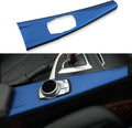 Multimedia Buttons Panel Cover Molding Trim Sticker Kit Interior Accessories Pack of 2 Q151799