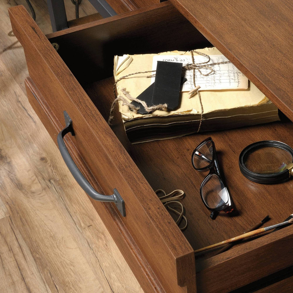 Milled Cherry Console C635933