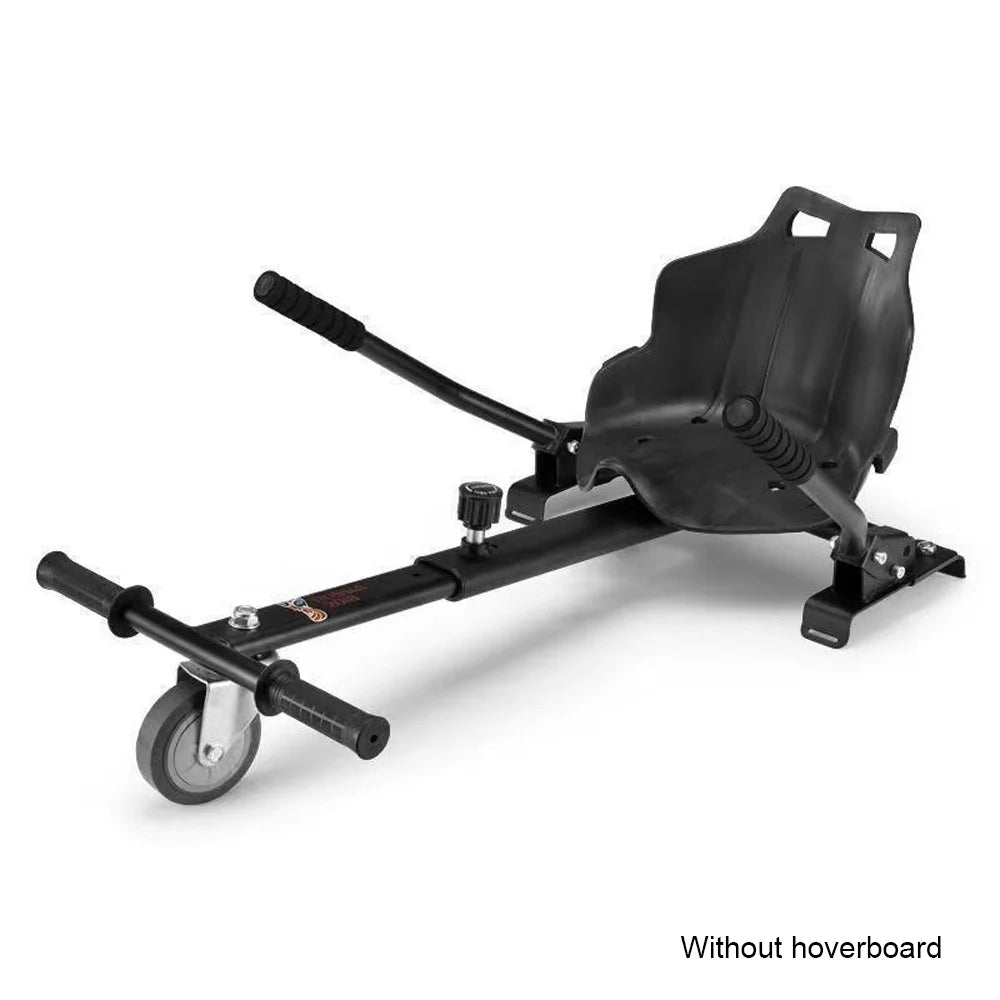 Hoverboard Attachment Adjustable Scooters Hand-Operated Seat Rear Wheel A9012