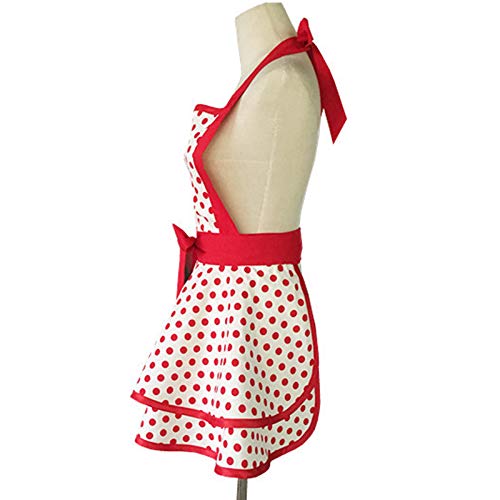 Handmade Cotton Retro Apron K872360