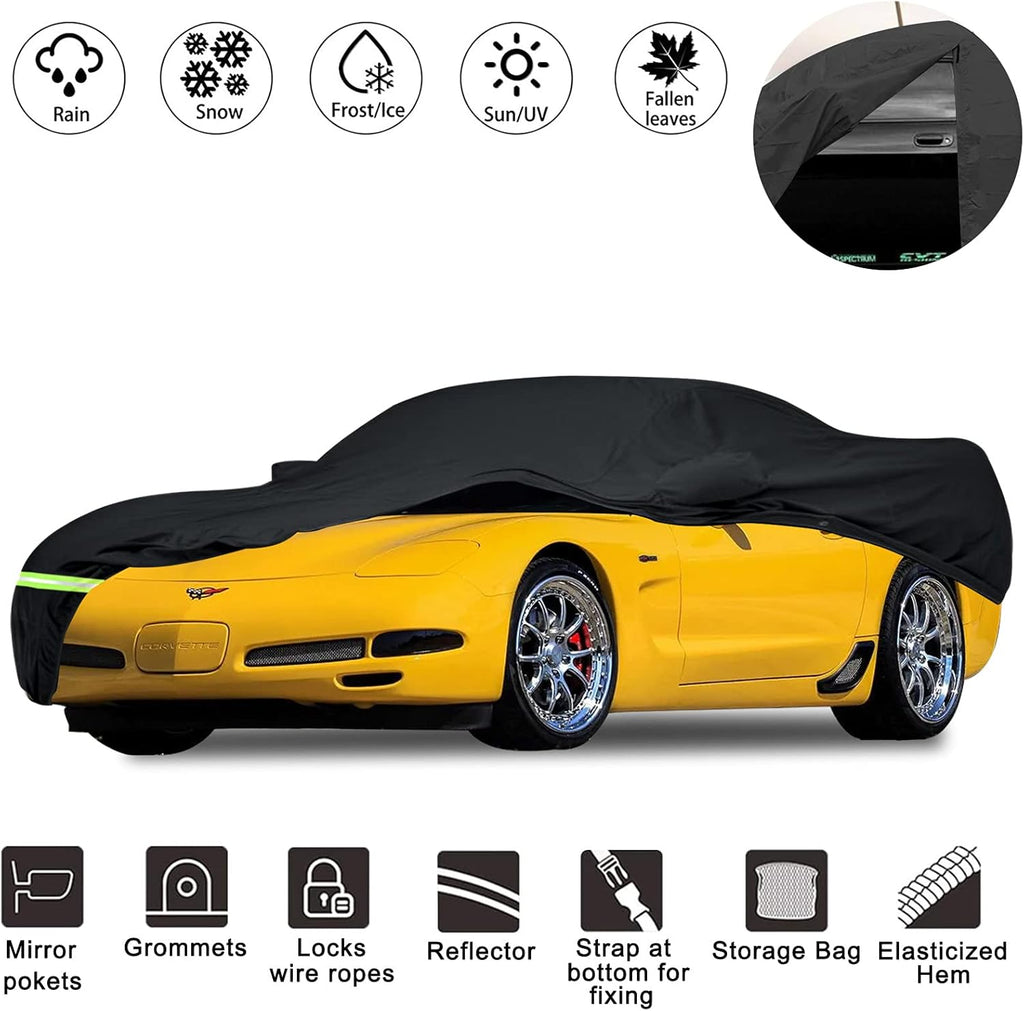 Waterproof Car Cover for C5 Corvette, 190T, Pack of 2 H869