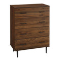 30" 4-Drawer Dark Walnut Bedroom Chest Z47103
