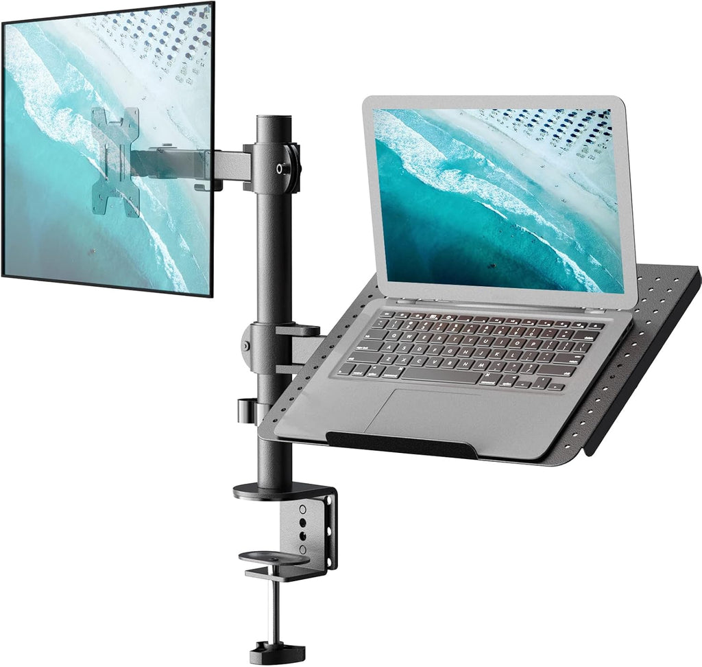 Black Desk Mount for Laptop and Monitor, Pack of 2 U3138