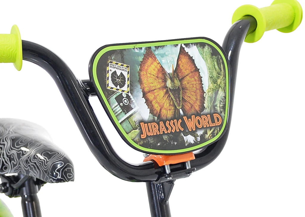 Green and Orange 12-inch Boy's Bicycle with Training Wheel A54074