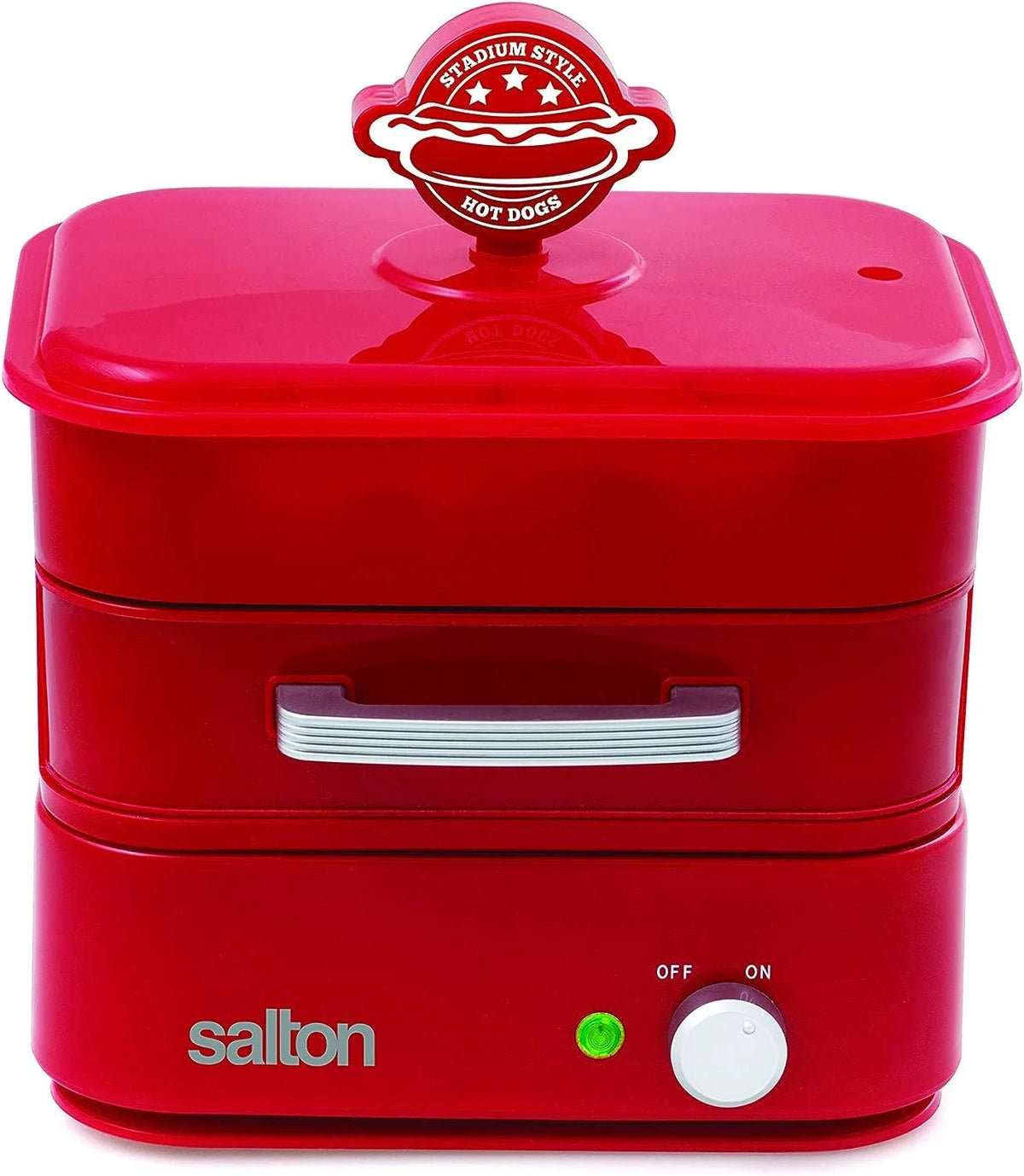 Red Transparent Hot Dog Food Steamer G42107