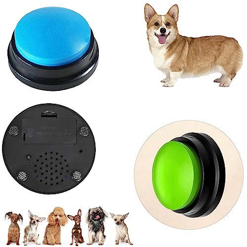 Green Orange Voice Recording Button for Pet Training X76564