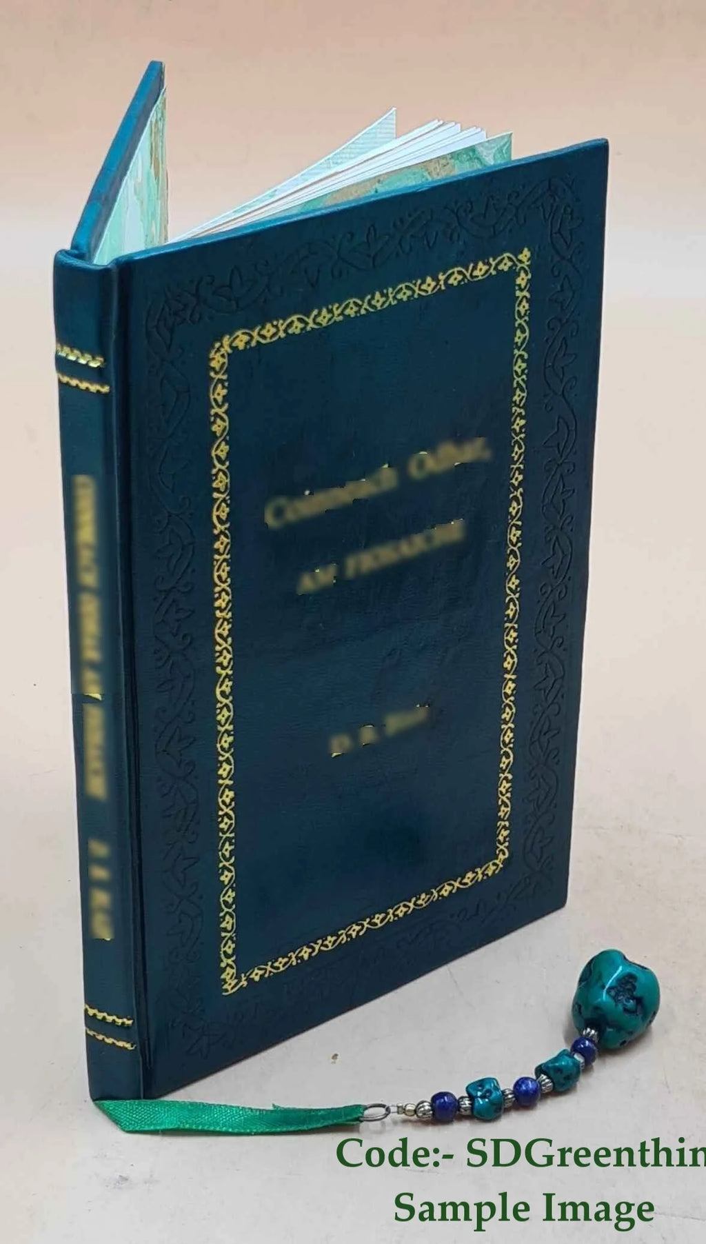 Zanzibar Town Account 1869 Premium Leather Bound O378325