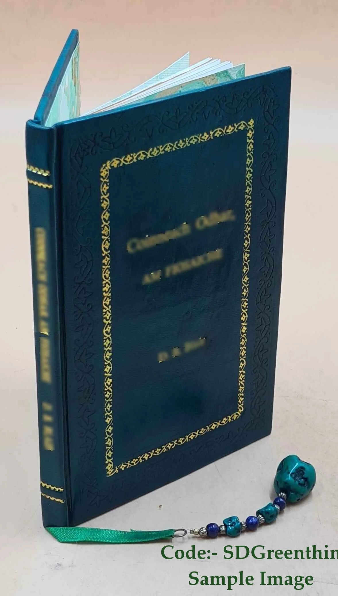 Zanzibar Town Account 1869 Premium Leather Bound O378325