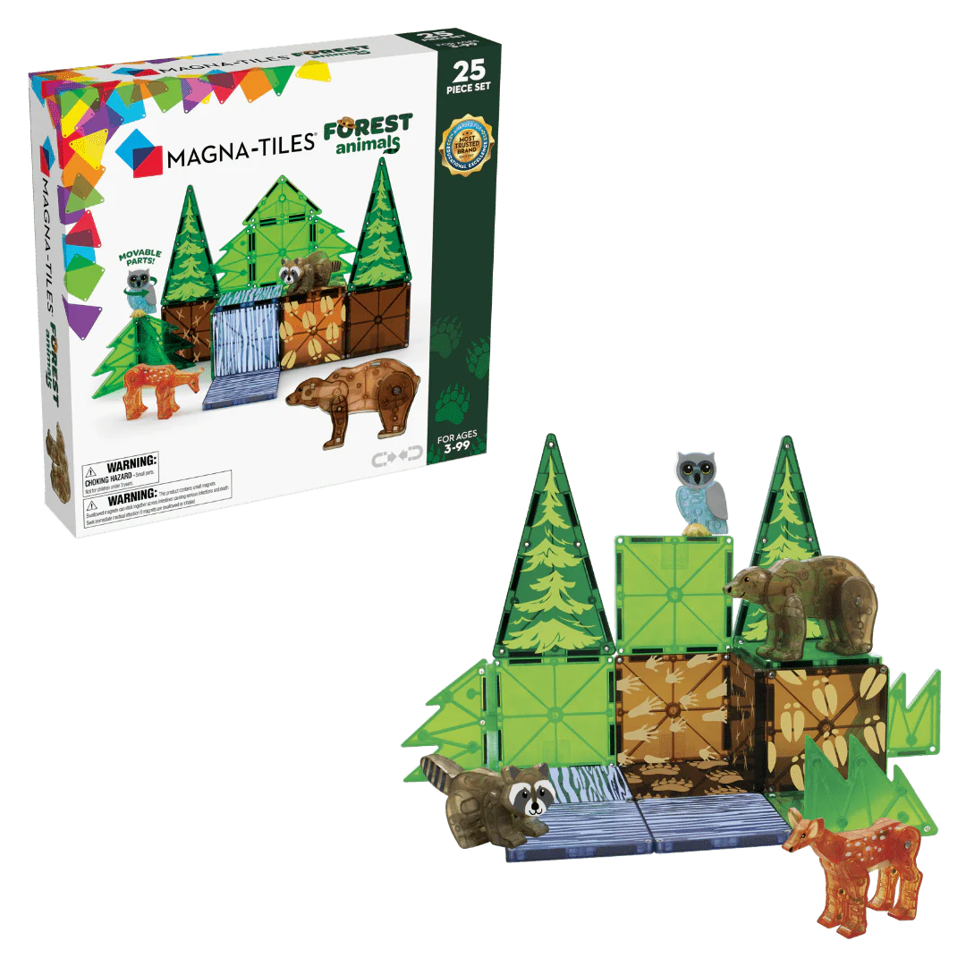 25-Piece Magnetic Construction Set X8559