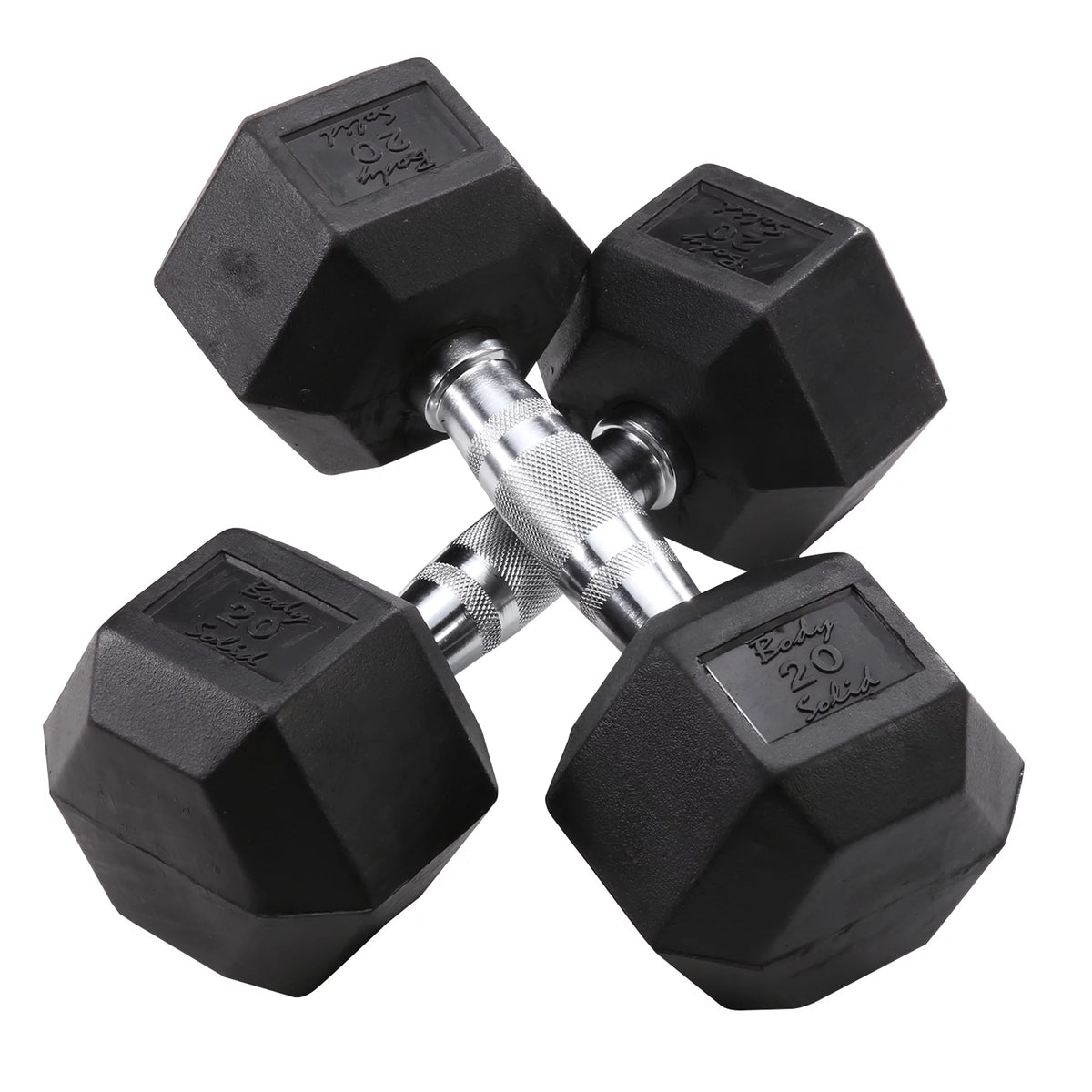 Dumbbell Rack with 5-25 lbs Rubber Dumbbell Set Y804677