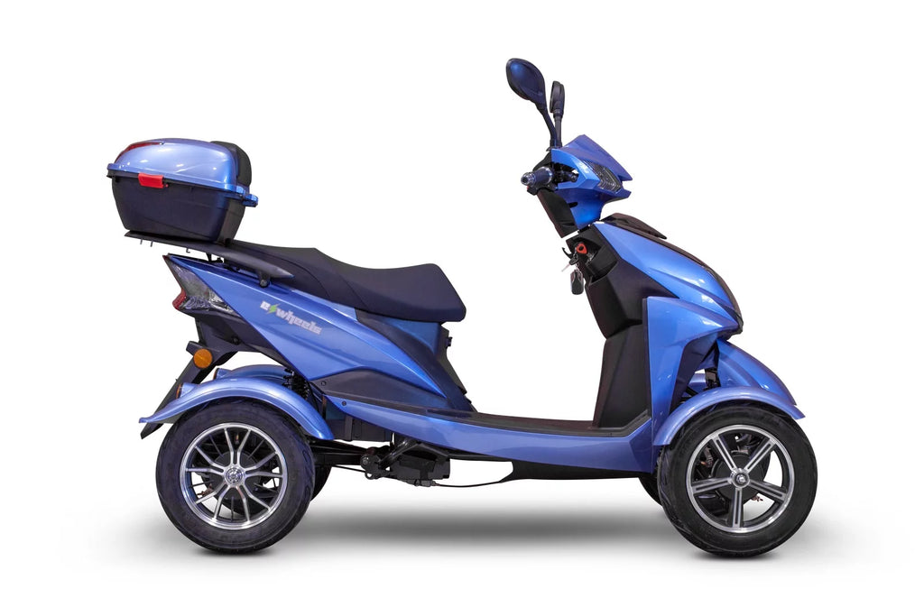 Blue 4-Wheel Mobility Scooter Z465