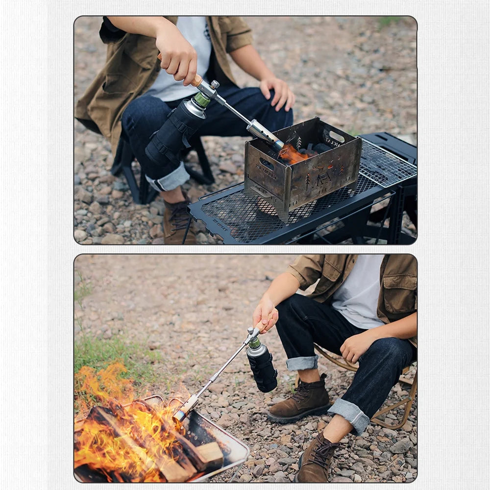 Portable Blow Torches with Wood Handle F5141