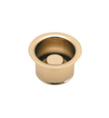 Polished Brass Garbage Disposer Deep Flange and Stopper T2931