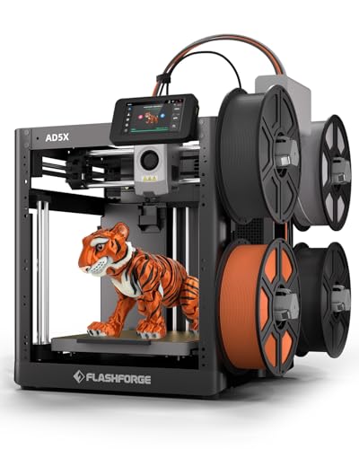 3D Printer, CoreXY High-Speed Printer with Auto Leveling, Direct Drive Extruder, 220×220×220mm Build Volume H56835